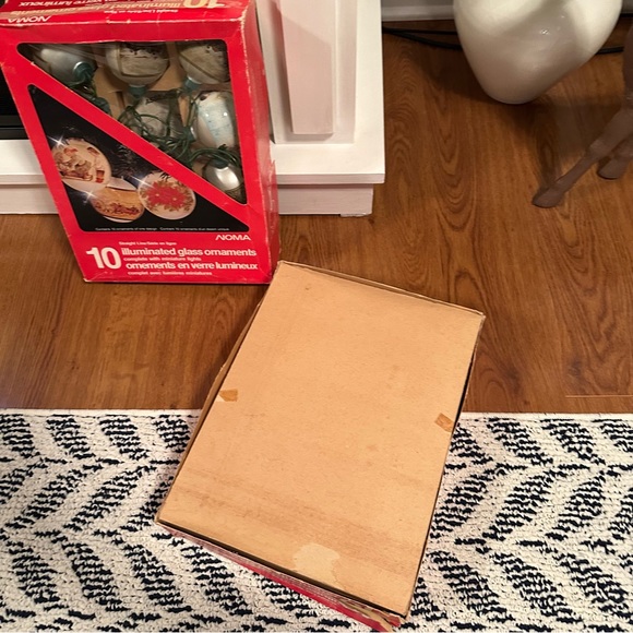 1970 Christmas Lights Glass Illuminated Lot of two boxes - Picture 15 of 16